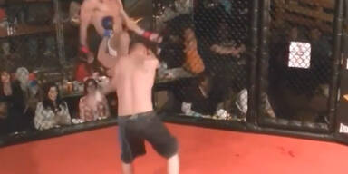 Dieser MMA-Kämpfer ist ein Held