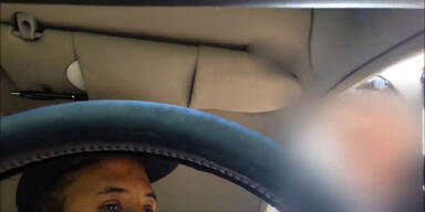 Autofahrer brutal verhaftet