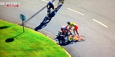 Radfahrer prügeln sich nach Unfall