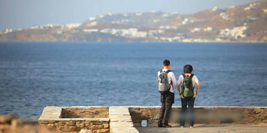 Grasser:  Urlaub auf Mykonos