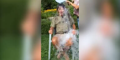 Ice Bucket: Peter Westenthaler