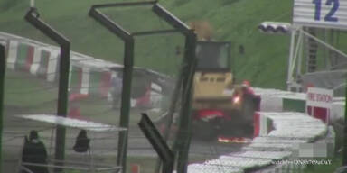 Unfallvideo von Jules Bianchi