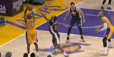 Kobe Bryant macht 26 Punkte