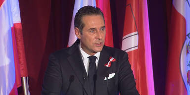 HC Strache im Palais Auersperg