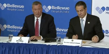 Pressekonferenz: Ebola-Fall in New York