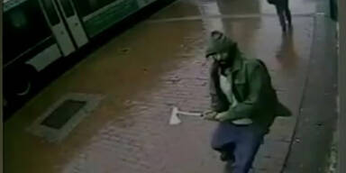 Axt-Attacke auf Polizisten