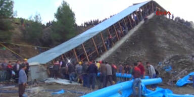 Eingeschlossene bei Bergwerksunglück