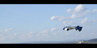 Fliegendes Auto in Wien pr&auml;sentiert