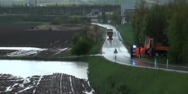 Regen-Chaos in Österreich