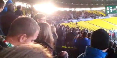 Ausschreitungen im Fansektor