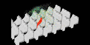 Wie sich Keime in einem Flugzeug ausbreiten