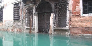 Regen und Schnee in Italien