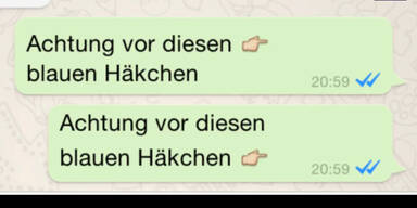 So umgeht man die blauen Haken