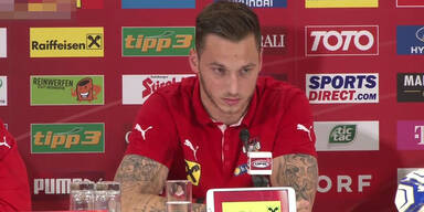 Pressekonferenz: Marco Arnautovic