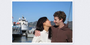 Romantische Seite von Zuckerberg