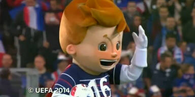 Maskottchen der EM 2016 in Frankreich