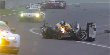 Schwerer Unfall von Mark Webber
