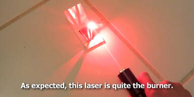 St&auml;rkster Laserpointer der Welt