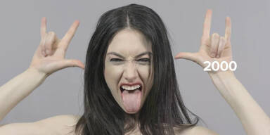 Sch&ouml;nheitsideale der letzten 100 Jahre