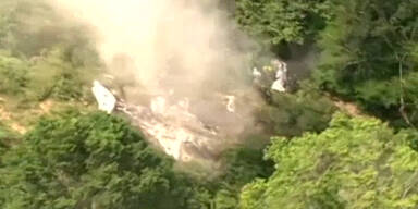 Zehn Tote nach Flugzeugabsturz