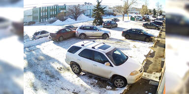 Schlechter kann man nicht ausparken