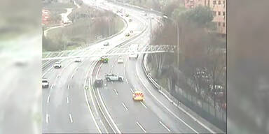 Polizist wird auf Autobahn &uuml;berfahren