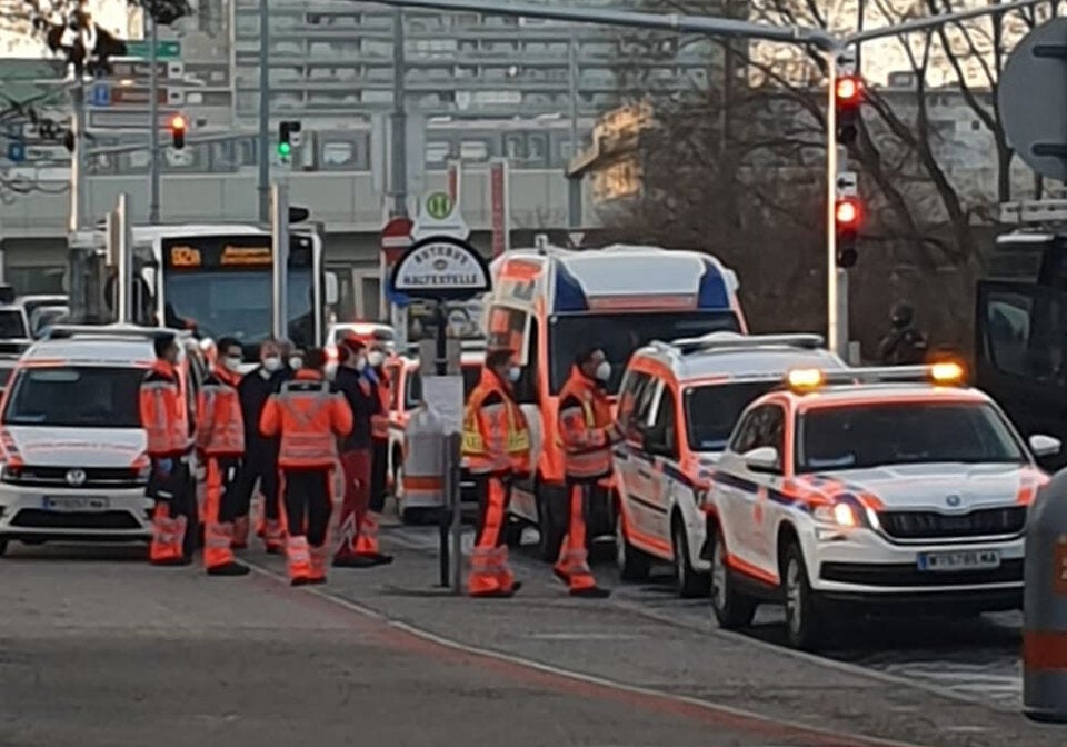 Polizei-Großeinsatz in Wien