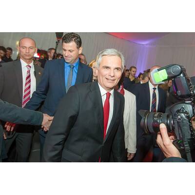 Wahlparty der SPÖ in Wien