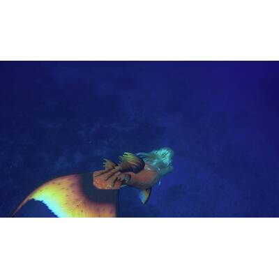 Melissa ist die einzige Meerjungfrau der Welt!