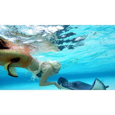 Melissa ist die einzige Meerjungfrau der Welt!