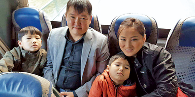Mongolische Familie Bad Aussee