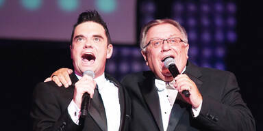 Robbie mit Papa in Wien