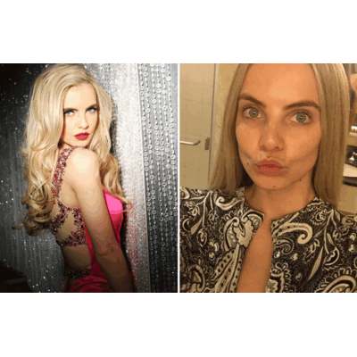 Die schönsten Frauen der Welt ungeschminkt 