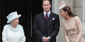Queen Elizabeth, Prinz William, Herzogin Kate