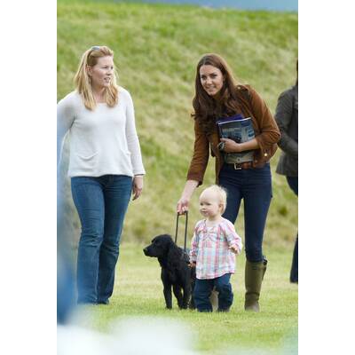 Kate zeigt sich von ihrer lässigen Seite 