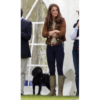 Kate zeigt sich von ihrer lässigen Seite 