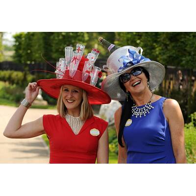 Die verrücktesten Hüte von Ascot