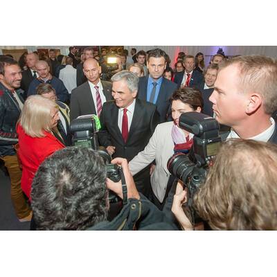 Wahlparty der SPÖ in Wien
