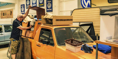 Dieser Wiener besitzt größte VW-Golf-Sammlung