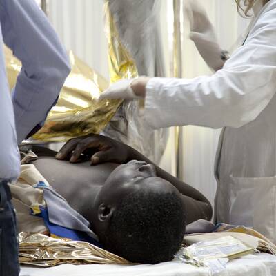 Dramatische Rettung bei Lampedusa