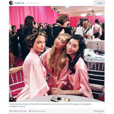 Die 24 schönsten Instagram-Snaps der Victoria's Secret Show 