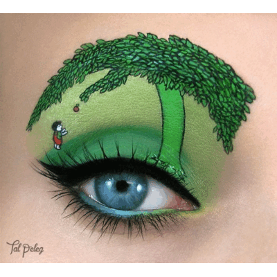 Kunst am Auge von Tal Peleg