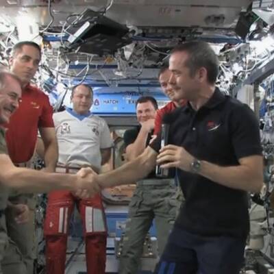 Die Bilder der ISS-Landung