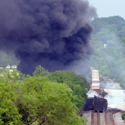 Zugsunglück in Maryland