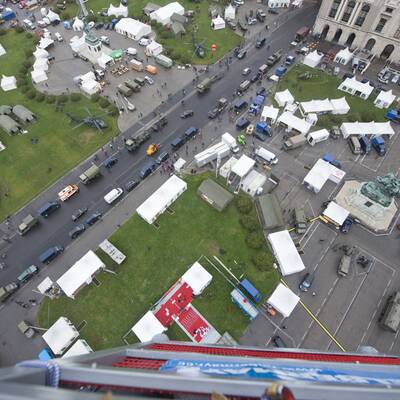 Die Bilder zum Rekord-Sprung