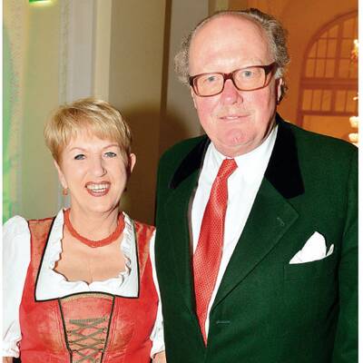 Siemens-Boss Wolfgang Hesoun tanzte mit Ehefrau Brigitte