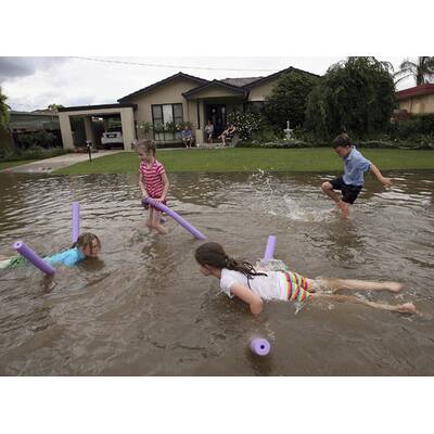 Land unter in Down Under