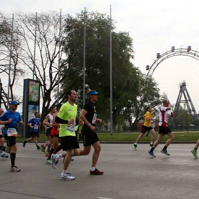Bilder zum Wien-Marathon 