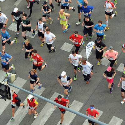 Bilder zum Wien-Marathon 