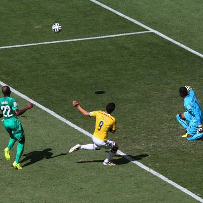 Bilder zu Kolumbien gegen Elfenbeinküste